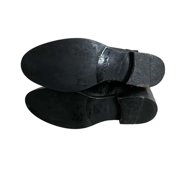 Prada Leather Combat Boots Size 37/6 - Picture 5 of 6